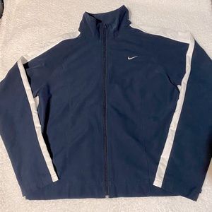 Nike 1/4” zip up windbreaker Vintage Dark Blue
